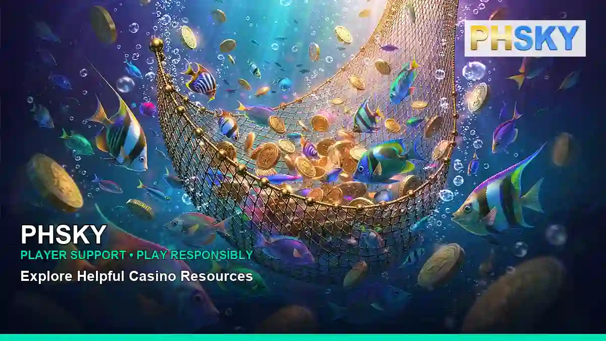 PHSKY bountiful catch casino fishing games highlighting mobile-friendly casino play